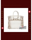 HERMES BIRKIN 25 (Pre-Owned) – Himalaya, Matt niloticus crocodile skin, Phw