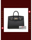 HERMES BIRKIN SELLIER 25 (Pre-owned) Black, Epsom leather, Ghw