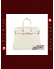 HERMES BIRKIN 25 (Pre-owned) - Craie, Togo leather, Rose Gold hardware