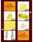 HERMES BIRKIN 35 (Pre-owned) Soufre / Soufre yellow, Epsom leather, Phw