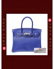 HERMES CANDY BIRKIN 30 (Pre-owned) Blue electric, Epsom leather, Phw