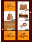 HERMES KELLY 35 (Pre-owned) retourne, Gold, Togo leather, Ghw